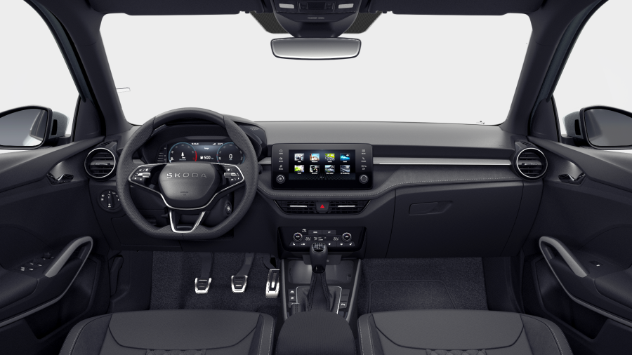 Škoda Fabia, 1,0 TSI 70 kW 5° manuální, barva stříbrná