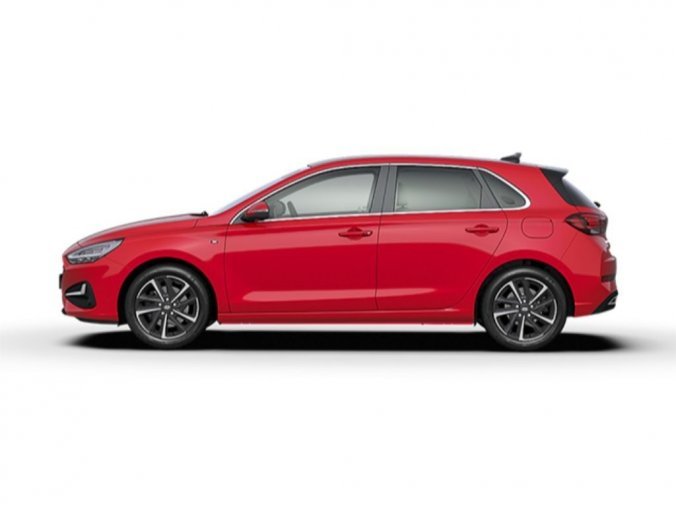 Hyundai i30, hatchback, Nová hatchback Start 1,5i CVVT 81 kW, barva červená