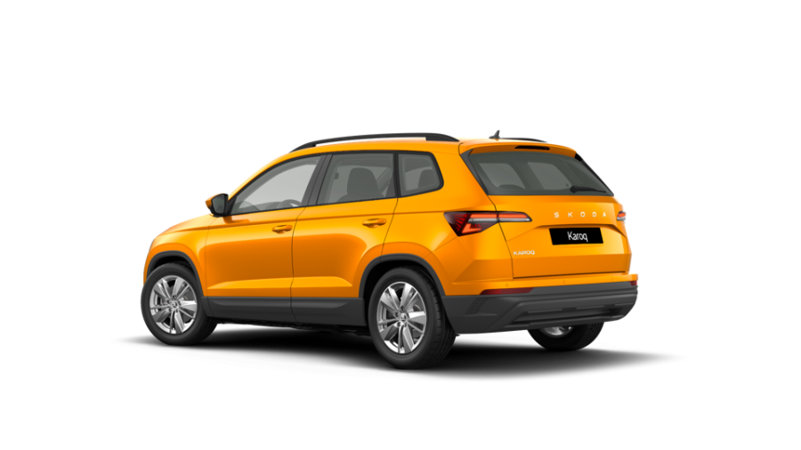 Škoda Karoq, 1,5 TSI 110 kW 6° manuální, barva oranžová