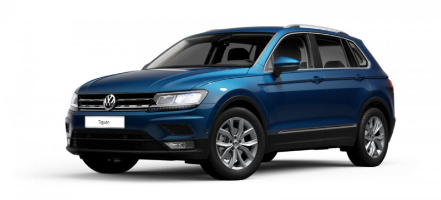Volkswagen Tiguan, Maraton Edition 1,5 TSI ACT 6G, barva modrá
