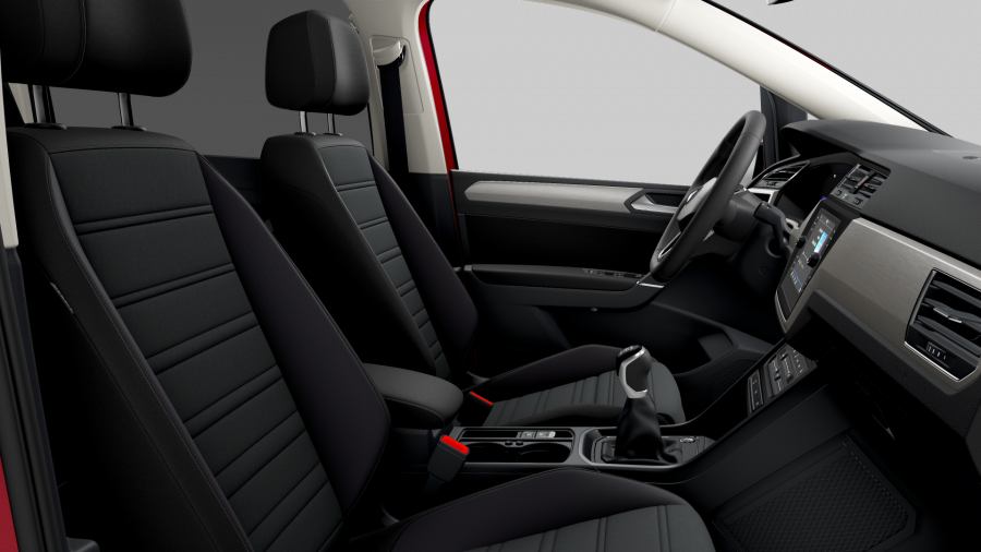 Volkswagen Touran, Touran ME 1,5 TSI EVO2 6G, barva červená