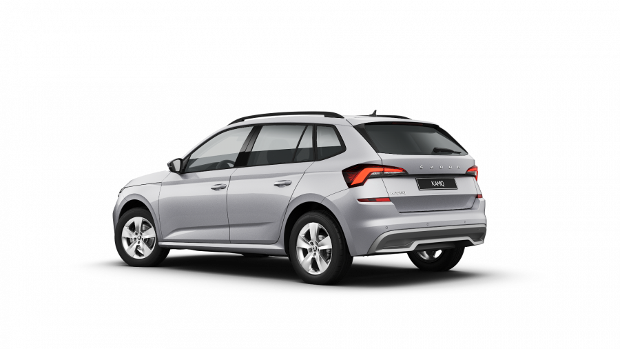 Škoda Kamiq, 1,5 TSI 110 kW 7-stup. automat., barva stříbrná