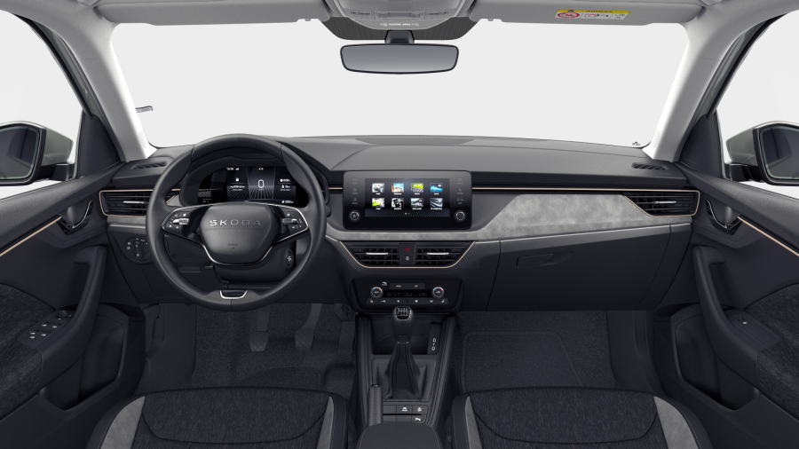 Škoda Scala, 1,0 TSI 85 kW 6-stup. mech., barva šedá