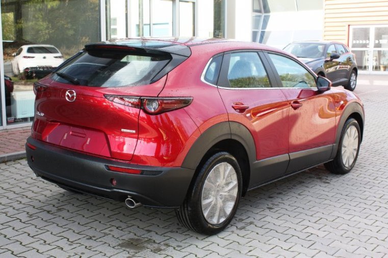 Mazda CX-30, SKYACTIV-G, barva červená