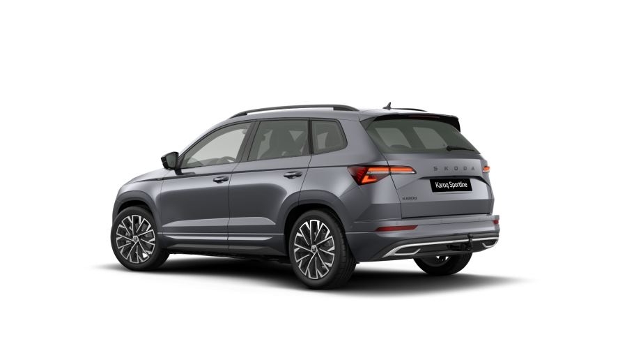 Škoda Karoq, 1,5 TSI 110 kW 6-stup. mech., barva šedá