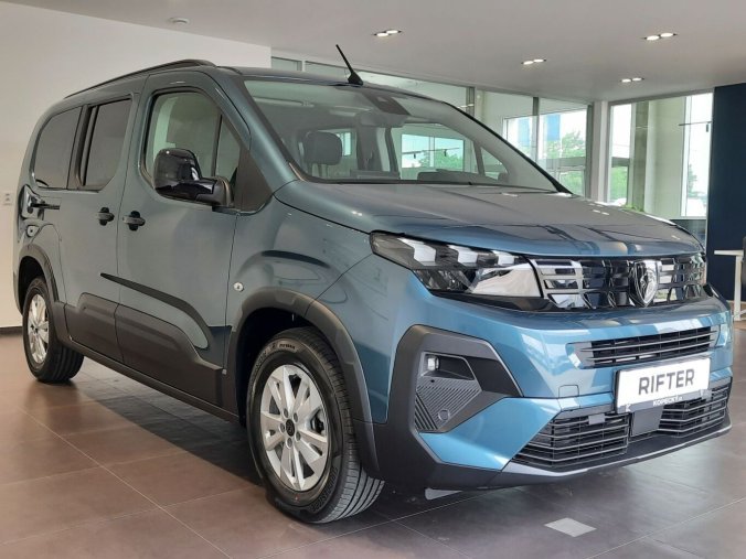 Peugeot Rifter, Peugeot Rifter LONG ALLURE BlueHDi 130 MAN6, barva modrá