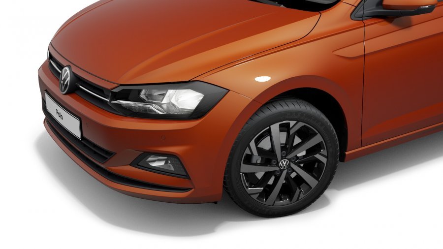 Volkswagen Polo, Polo Maraton Ed. 1,0 TSI 6G, barva oranžová