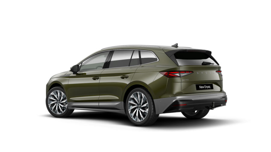 Škoda Enyaq iV, 82 kWh 1° automatická, barva zelená
