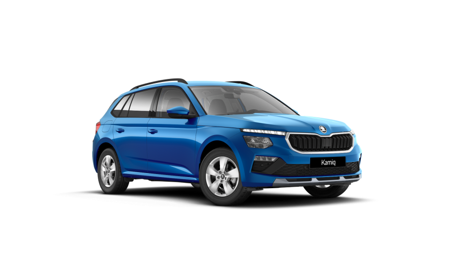 Škoda Kamiq, 1,0 TSI 85 kW 6° manuální, barva modrá