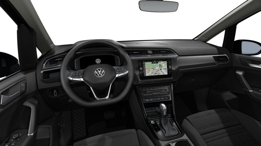 Volkswagen Touran, Touran HL 2,0 TDI 7DSG EVO, barva černá