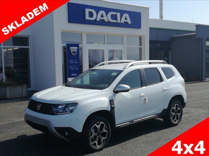 Dacia Duster, 1,3 Prestige TCe  130 4X4 N1, barva bílá