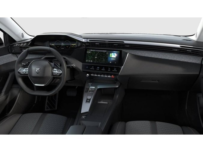 Peugeot 308, Peugeot 308 ALLURE Hybrid  e-DCS6 1.2, barva bílá