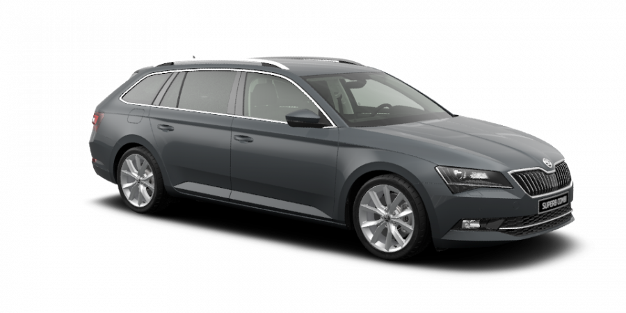 Škoda Superb, 2,0 TDI 140 kW 7-stup. automat., barva šedá