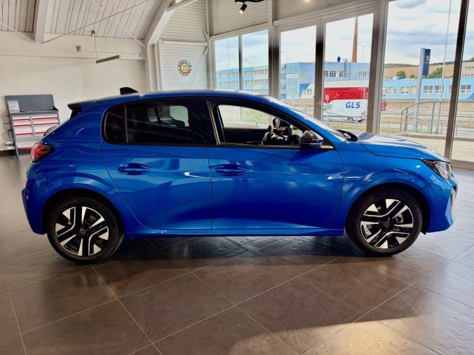 Peugeot 208, Peugeot 208 ALLURE Turbo 100 MAN6 - KAMERY - ZÁRUKA 7LET/80.000KM - 2723, barva modrá