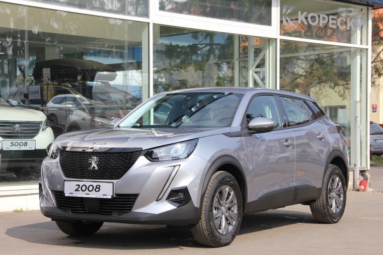 Peugeot 2008, ACTIVE PACK 1.2 PT 130k MAN6, barva šedá