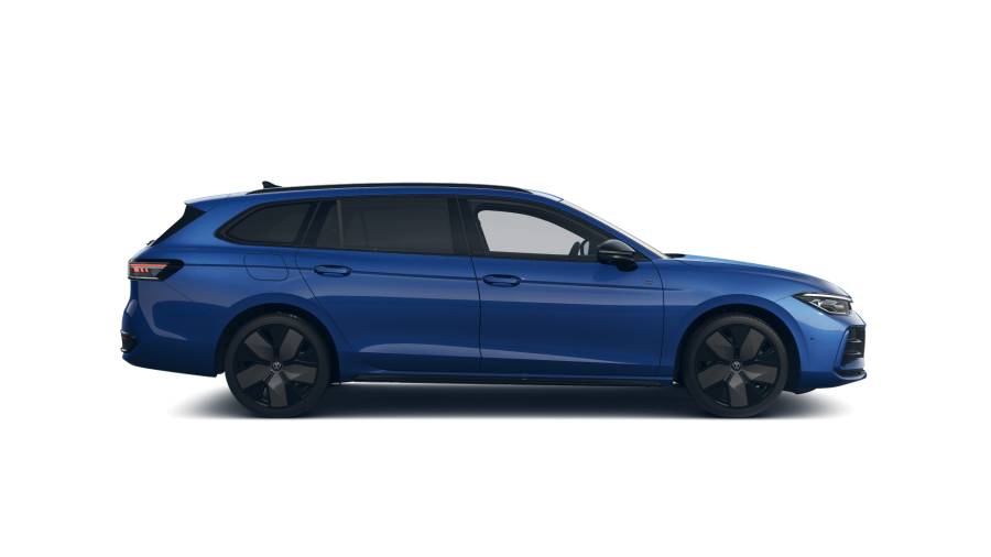 Volkswagen Passat, Passat R-Line 1,5 TSI 150 kW eHybrid, barva modrá