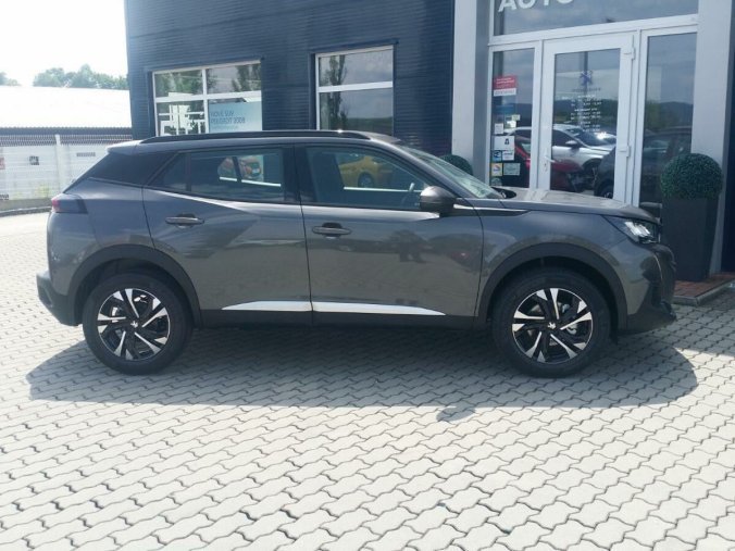 Peugeot 2008, Peugeot 2008 1,2 Allure Pack 1.2 PT 130k S&S EAT8, barva šedá