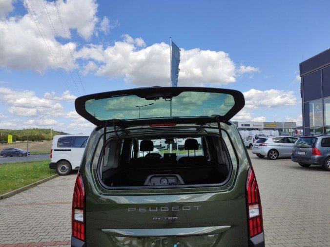 Peugeot Rifter, Peugeot Rifter GT 1.5 HDI 130kAUT8 osobní NAV, barva zelená