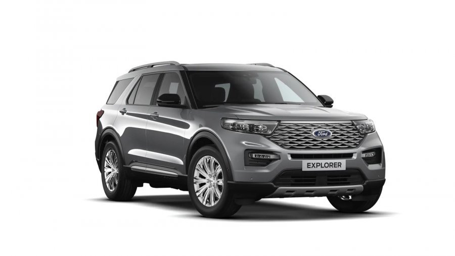 Ford Explorer, Platinum, 5dveřová, 3.0 EcoBoost 336 kW/457 k, 10st. automatická, 4WD, barva modrá