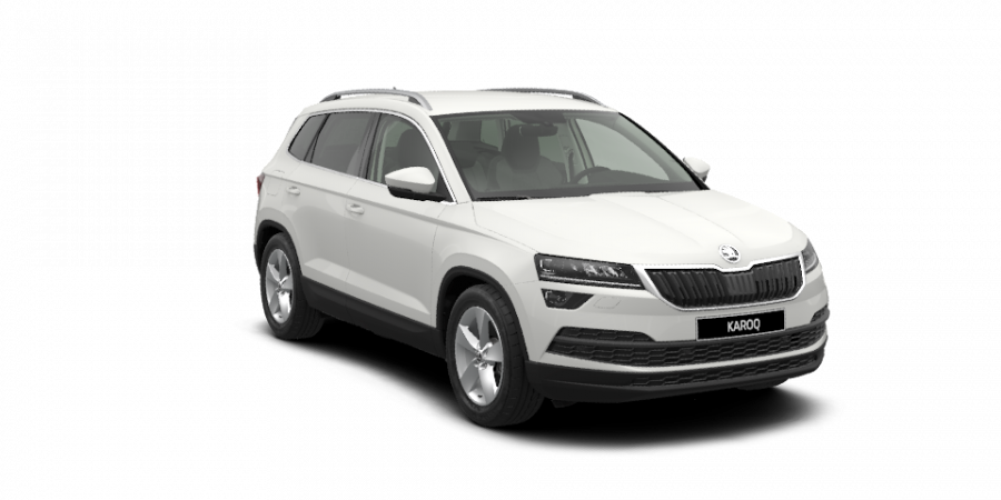 Škoda Karoq, 2,0 TDI 110 kW 7-stup. automat. 4x4, barva bílá