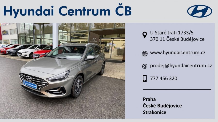 Hyundai i30, 1,5i CVVT 81 kW (95 NAT) 6 st. man, barva šedá