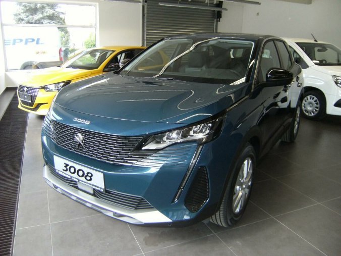 Peugeot 3008, Active Pack 1,5 BHDi 130k man6, barva modrá