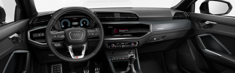 Audi Q3 Sportback, Q3 SB S line 35 TFSI 110 kW CoD, barva šedá