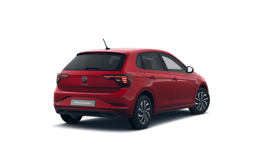 Volkswagen Polo, Polo People 1,0 TSI 70 kW 5G, barva červená