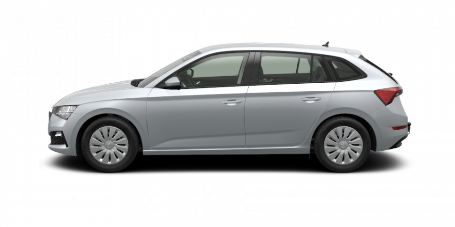 Škoda Scala, 1,6 TDI 85 kW 6-stup. mech., barva stříbrná