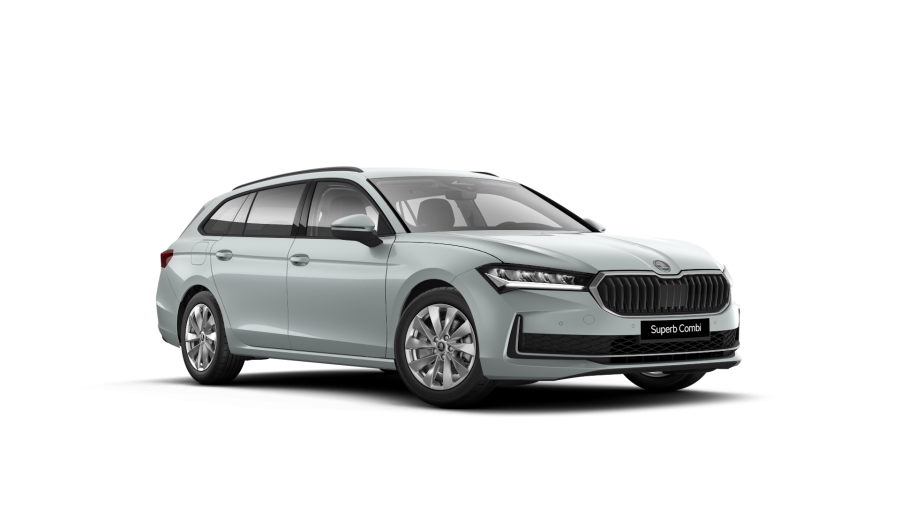 Škoda Superb, 2,0 TDI 110 kW 7° automatická DSG, barva stříbrná