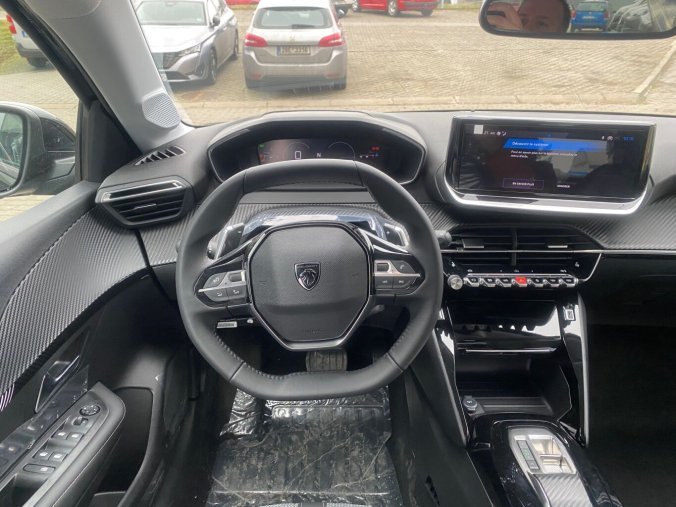 Peugeot 208, Peugeot 208 ALLURE Hybrid 100 e-DCS6 - 4629, barva černá