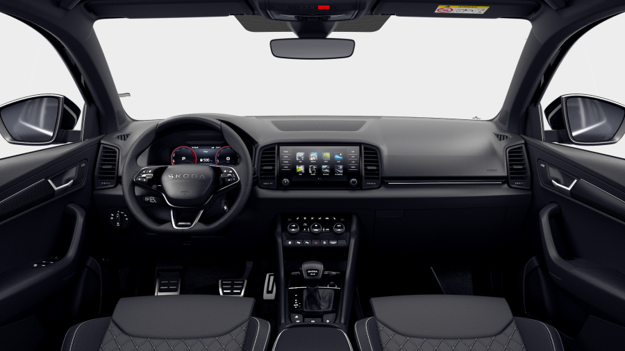 Škoda Karoq, 2,0 TDI 110 kW 7° automatická DSG 4x4, barva černá