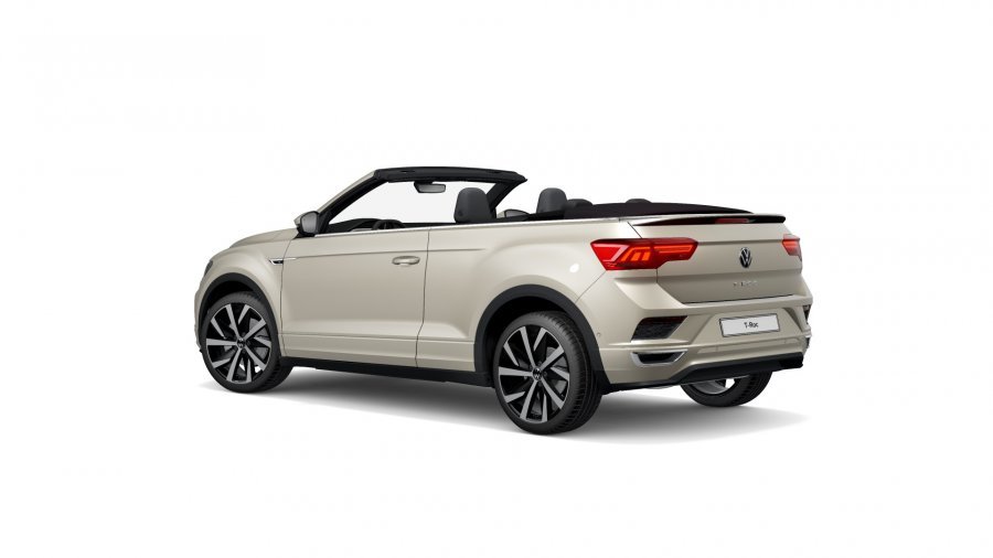 Volkswagen T-Roc, T-Roc Cabriolet R-Line 1,5 TSI ACT 7DSG, barva stříbrná