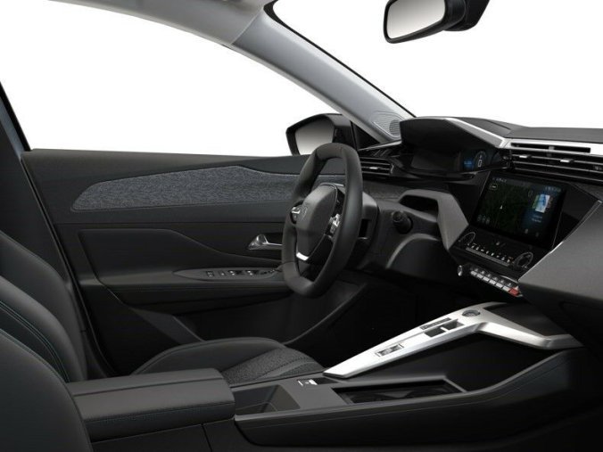 Peugeot 308, Peugeot 308 308 SW ALLURE Elektromotor 115 kW / 156 k (Baterie 54 kWh), barva bílá