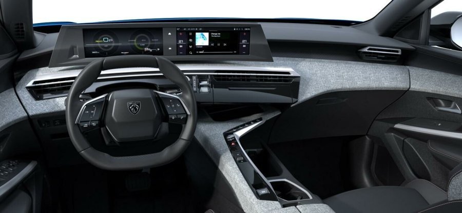 Peugeot 3008, Peugeot 3008 ALLURE Hybrid 136 e-DCS6, barva bílá
