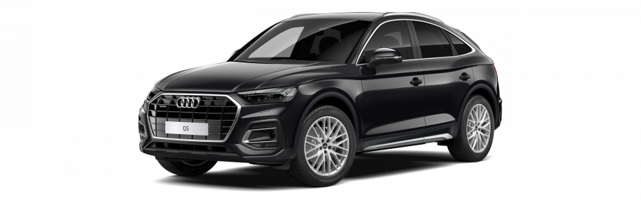 Audi Q5 Sportsback, Q5 SB Advanced 40 TDI 150kW quattro, barva černá