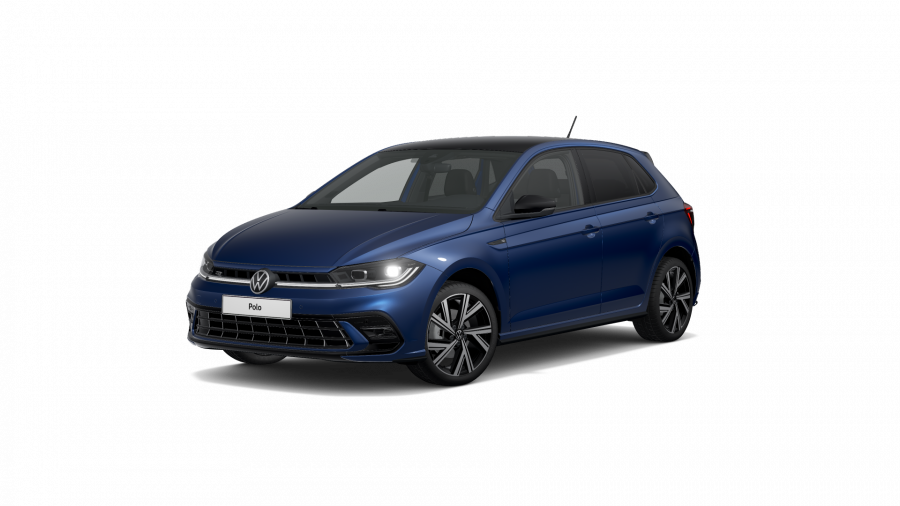 Volkswagen Polo, Polo R-Line 1,0 TSI 7DSG, barva modrá