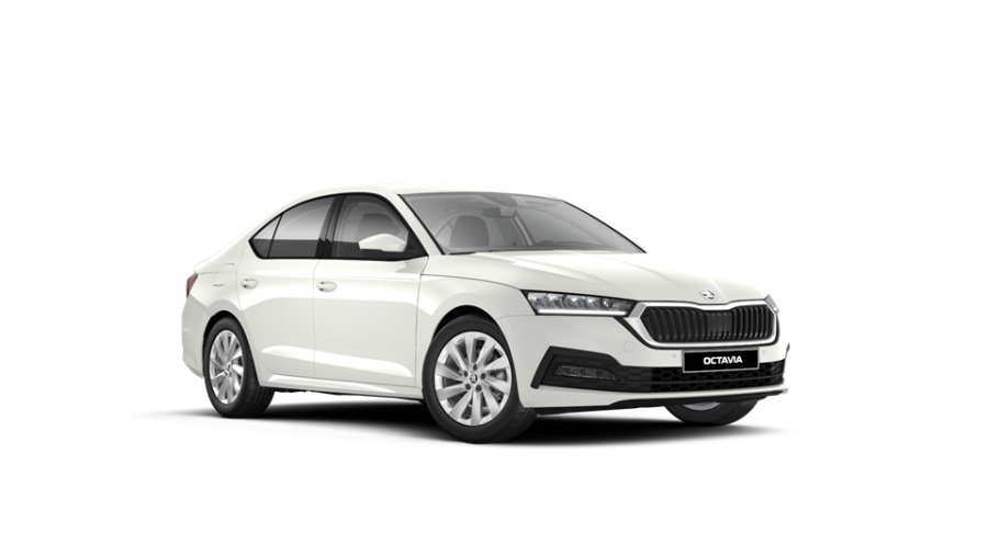 Škoda Octavia, 1,0 TSI 81 kW 6-stup. mech., barva bílá