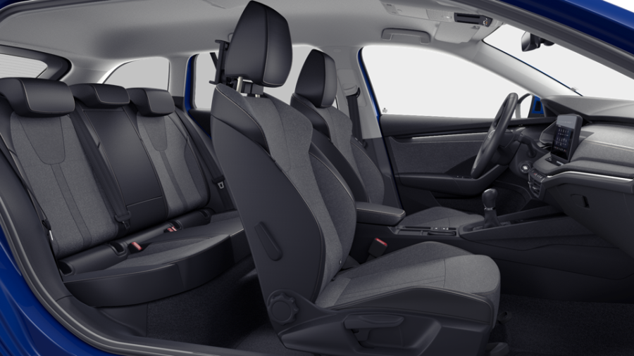 Škoda Octavia, 1,5 TSI 85 kW 6° manuální, barva modrá