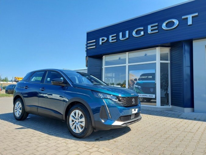 Peugeot 3008, ACTIVE PACK 1,2 PureTech 130k, barva modrá