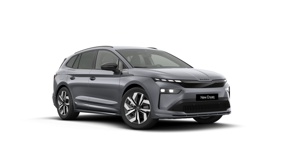 Škoda Enyaq iV, 82 kWh 1° automatická, barva šedá
