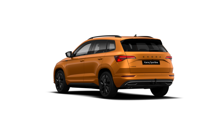 Škoda Karoq, 1,5 TSI 110 kW 7-stup. automat., barva oranžová