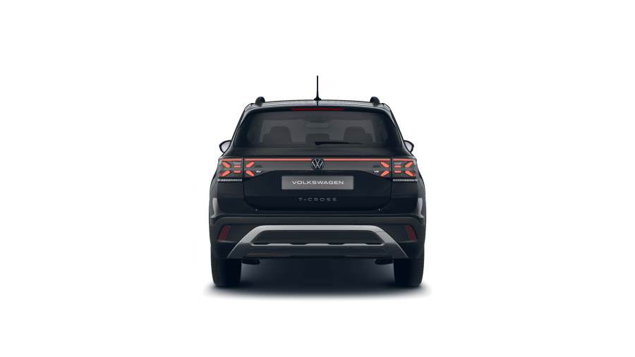 Volkswagen T-Cross, T-Cross People 1.0 TSI 70 kW 5G, barva černá