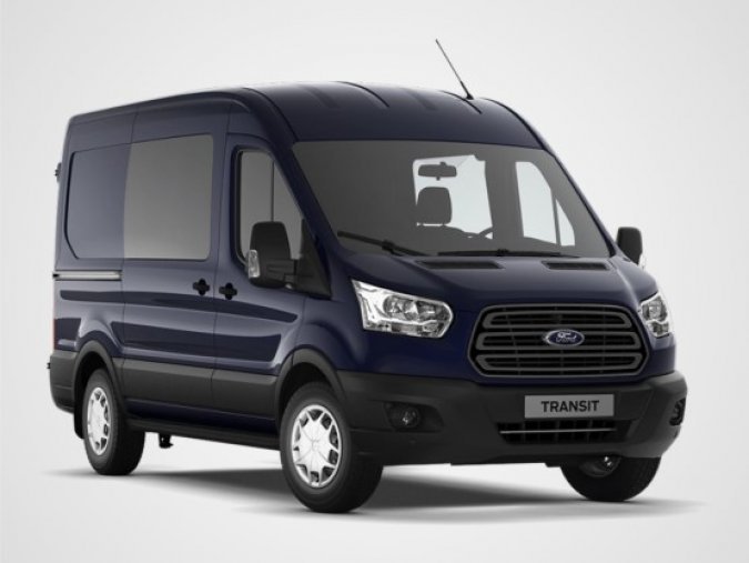Ford Transit, 2.0 EcoBlue, barva modrá