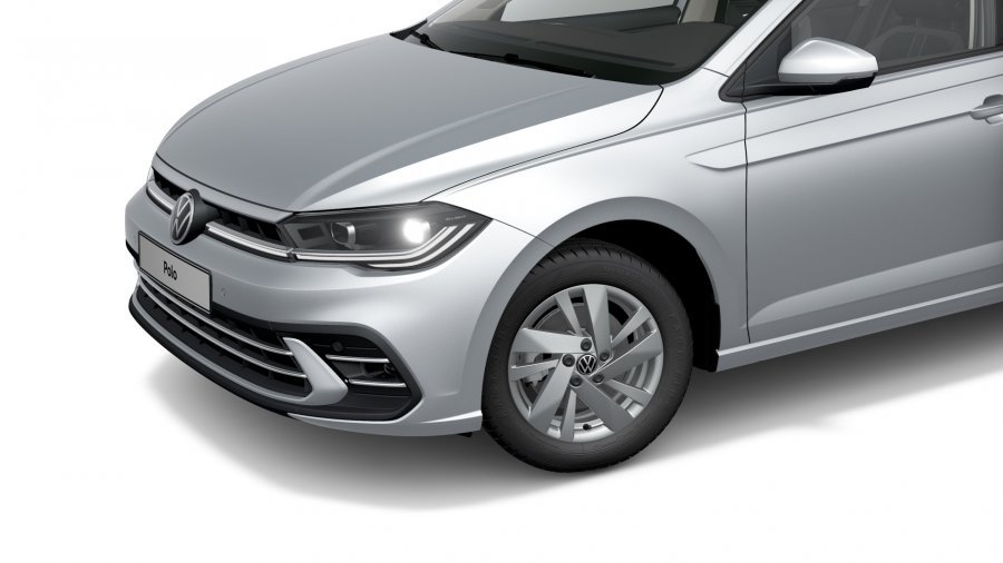 Volkswagen Polo, Polo Style 1,0 TSI 7DSG, barva stříbrná