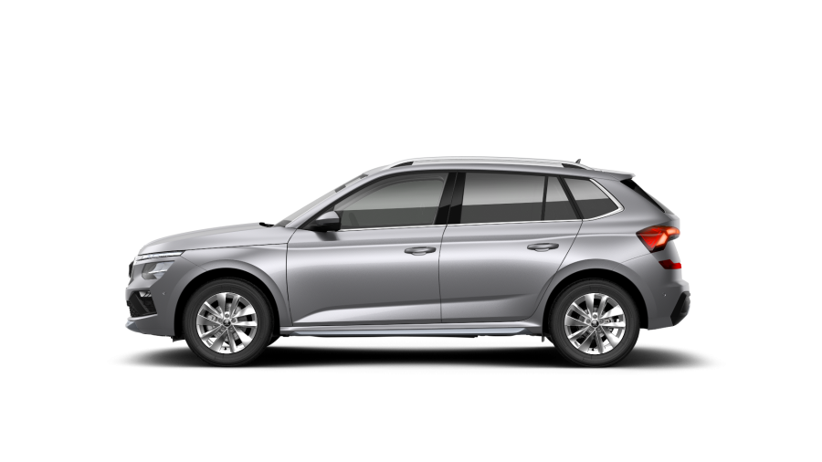 Škoda Kamiq, 1,0 TSI 85 kW 7° automatická DSG, barva stříbrná