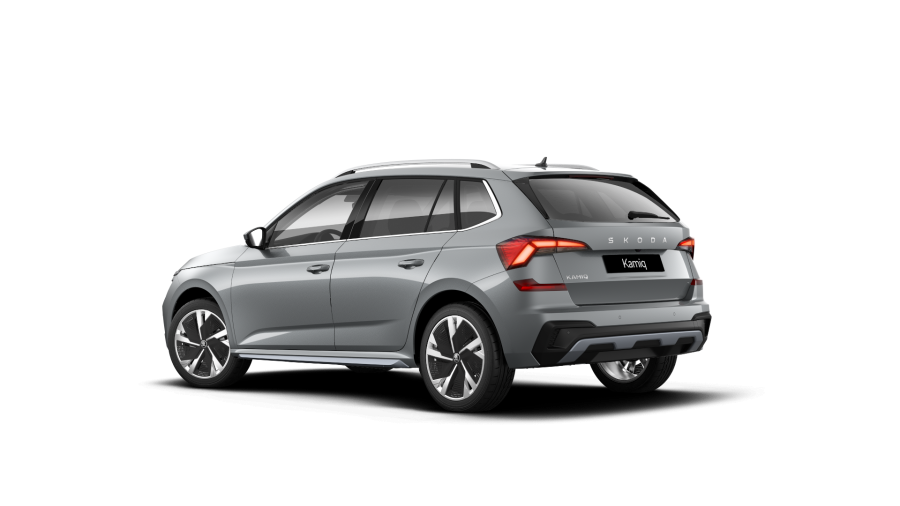 Škoda Kamiq, 1,0 TSI 85 kW 7° automatická DSG, barva stříbrná