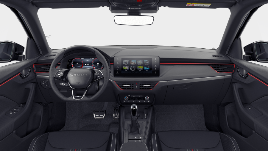 Škoda Scala, 1,5 TSI 110 kW 7° automatická DSG, barva černá