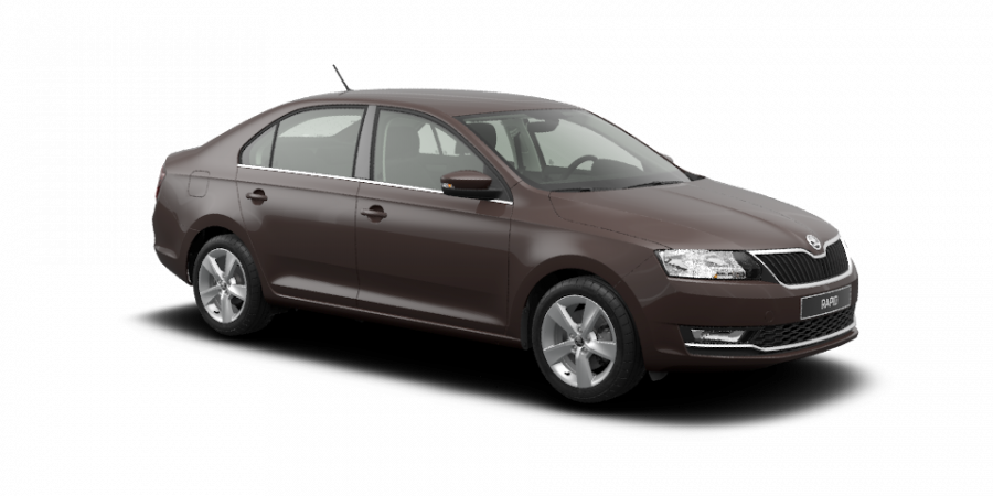 Škoda Rapid, 1,0 TSI 81 kW 6-stup. mech., barva hnědá