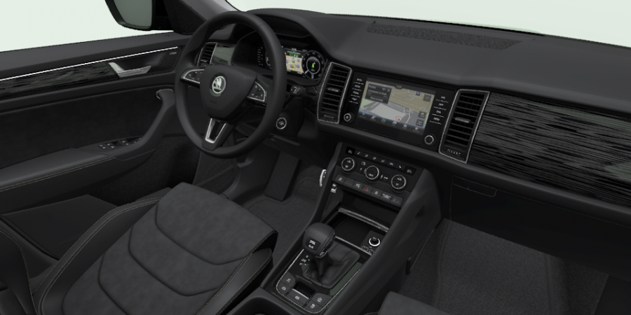 Škoda Kodiaq, 2,0 TDI 140 kW 7-stup. automat. 4x4, barva černá